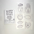 Craft Supply - Washable Mending Transfers - Hands and Heart Set
