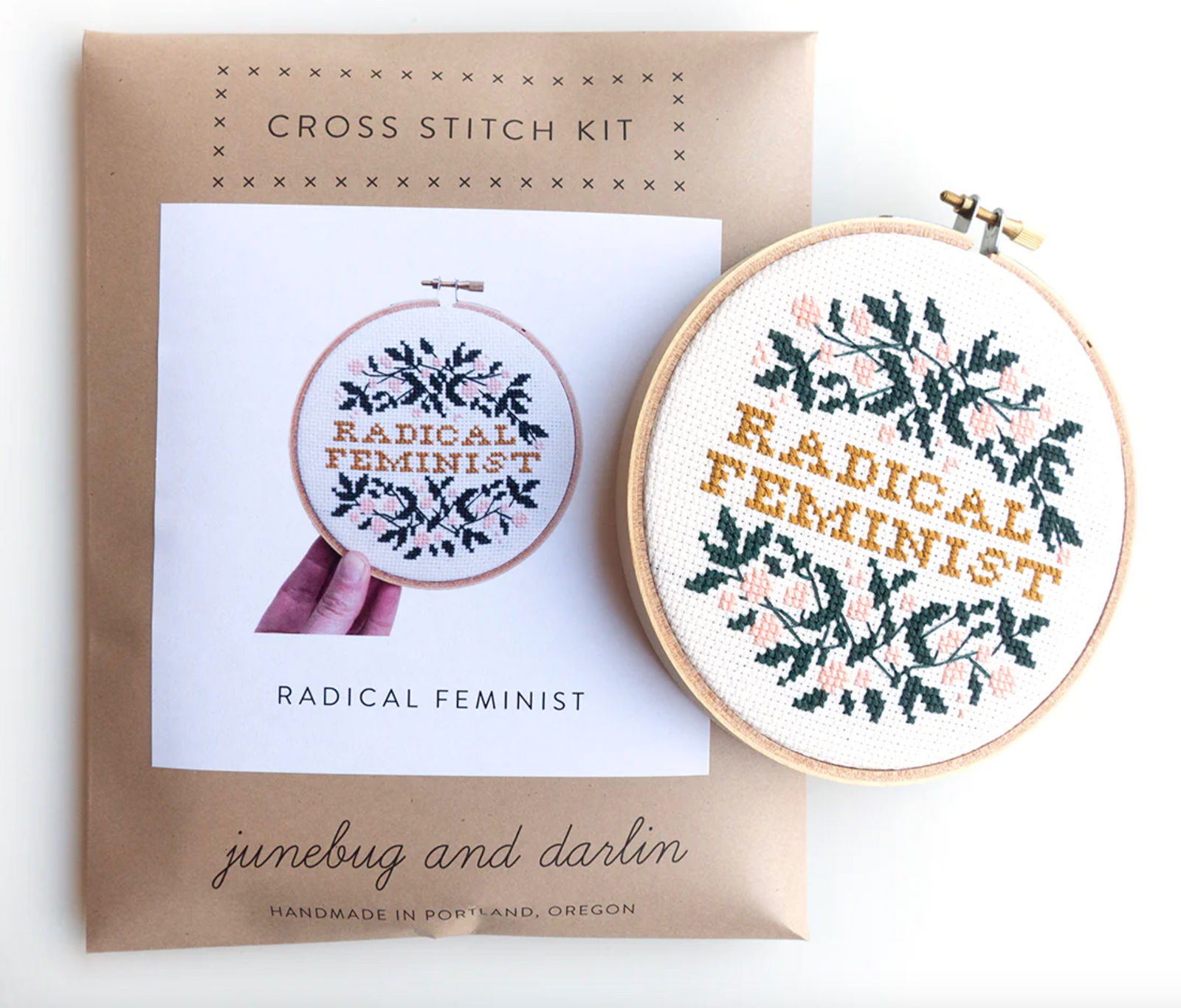 Cross Stitch Kit: Radical Feminist