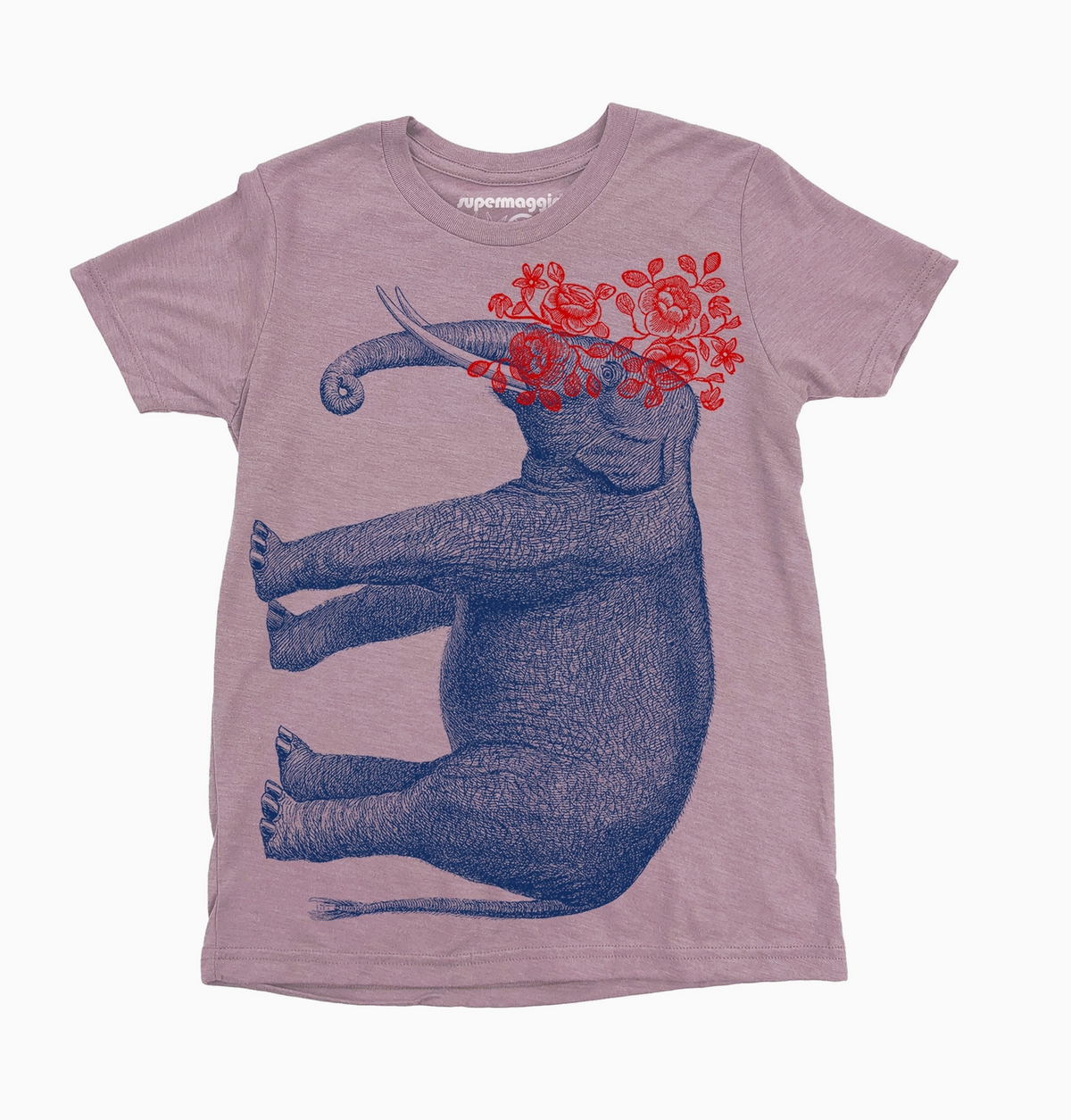 Youth Shirt - Elephant - Lilac