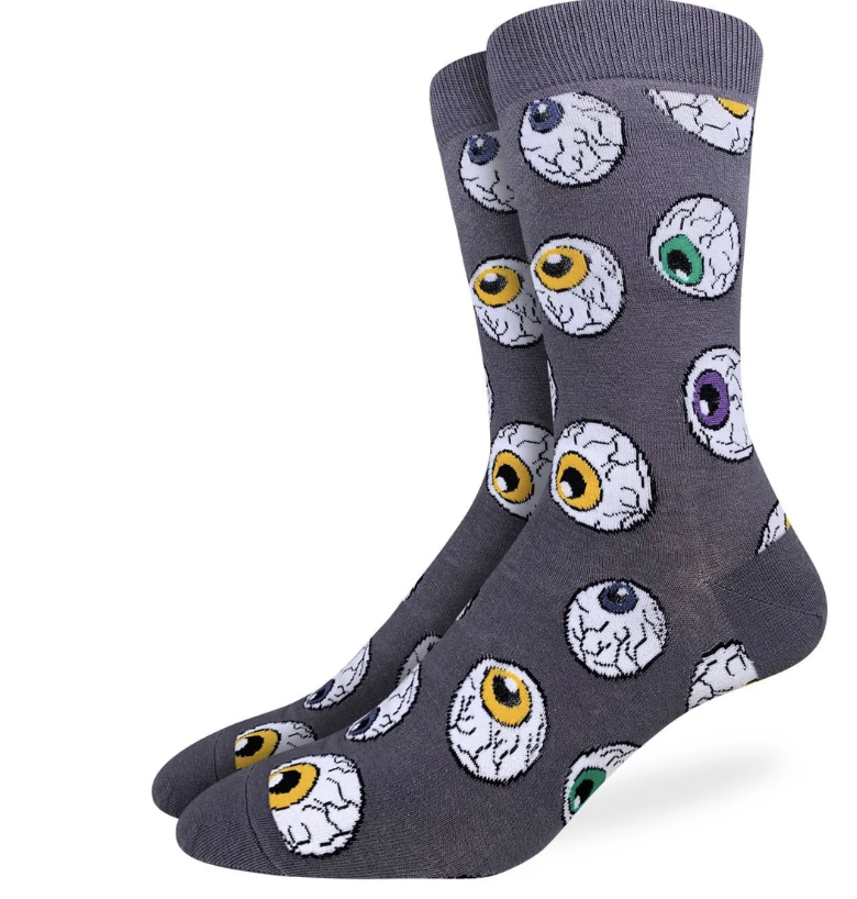 Sock - Extra Large Crew: Eyeballs