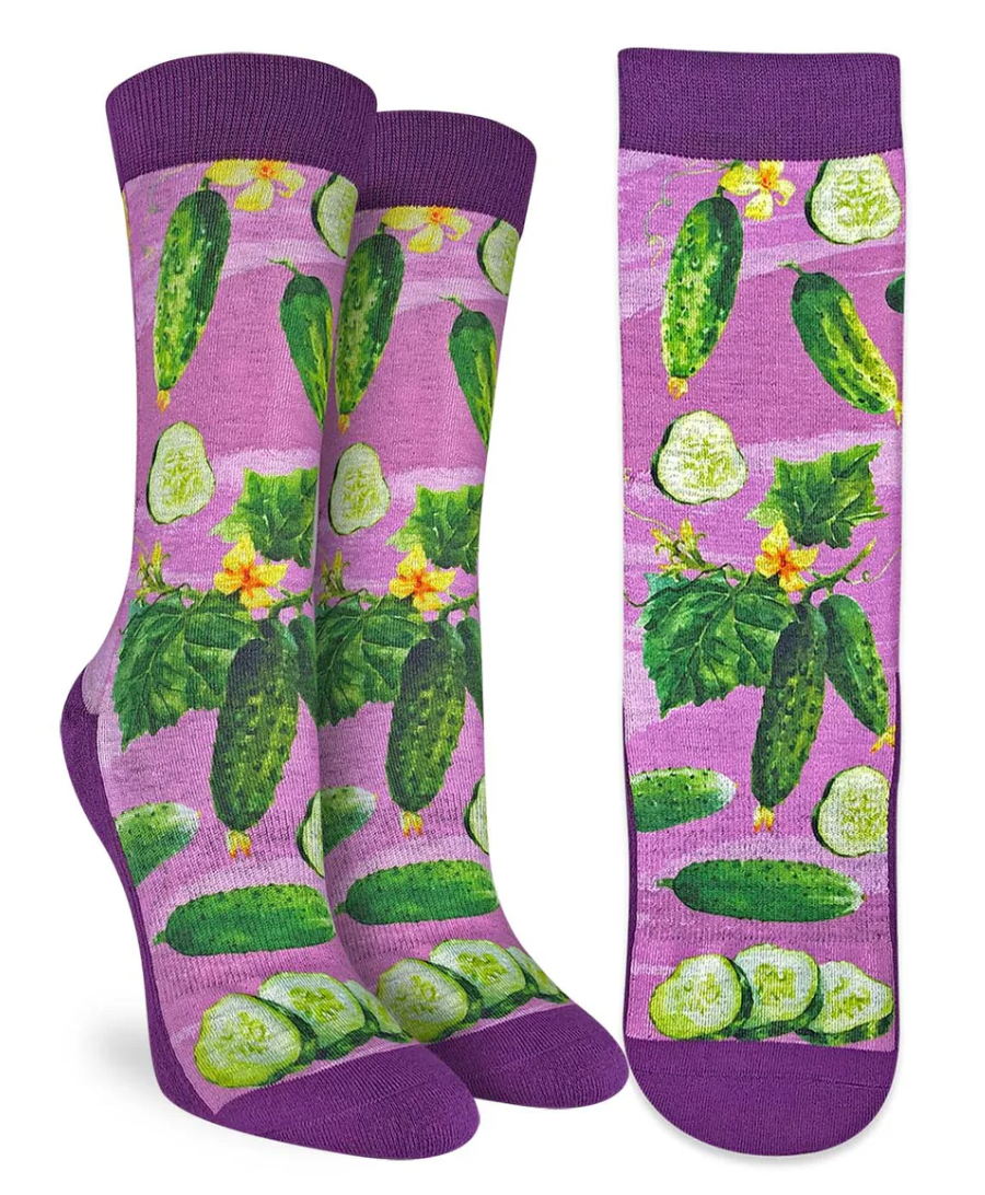 Sock - Small Crew: Cucumber