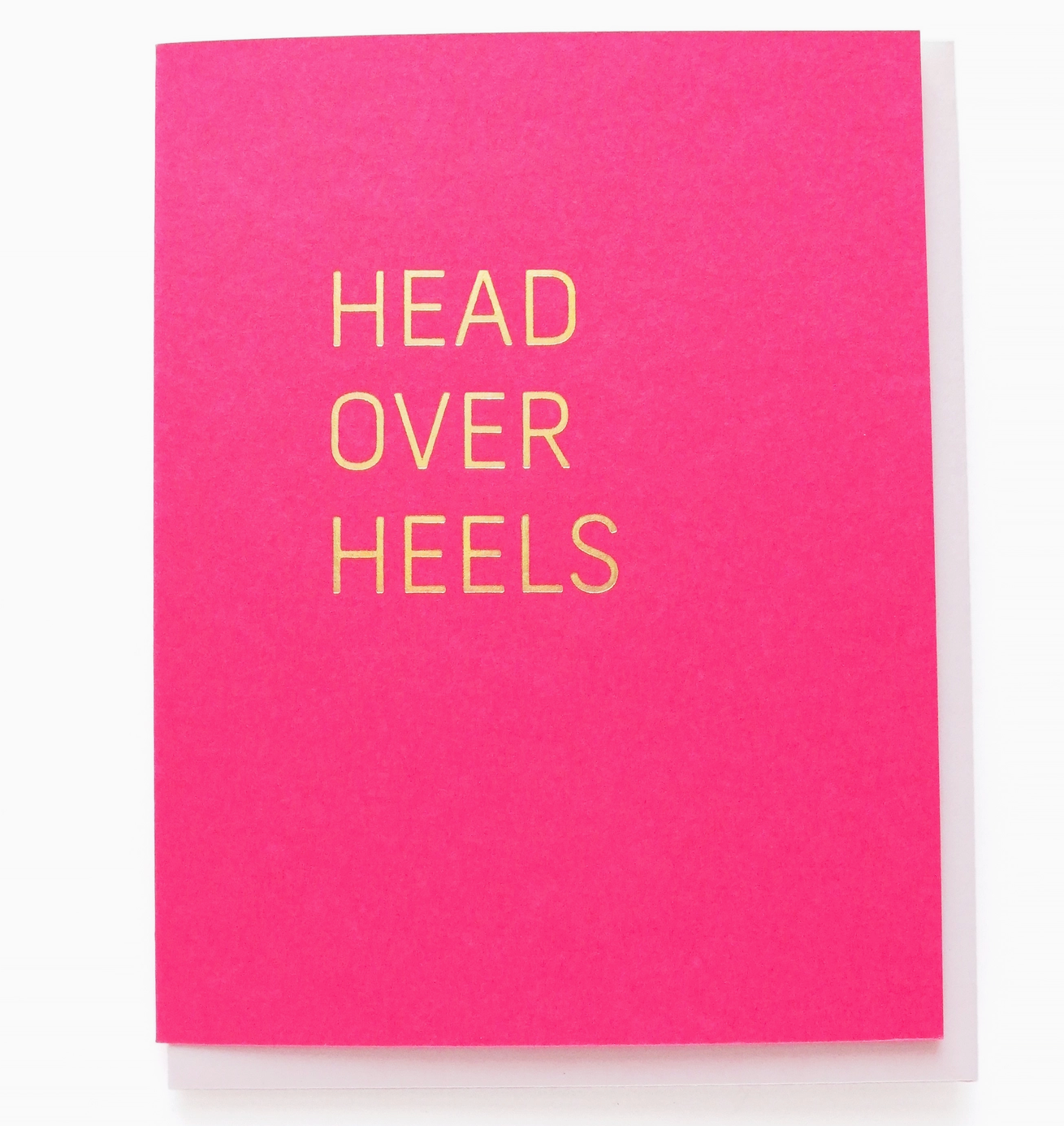 Card: Head Over Heels