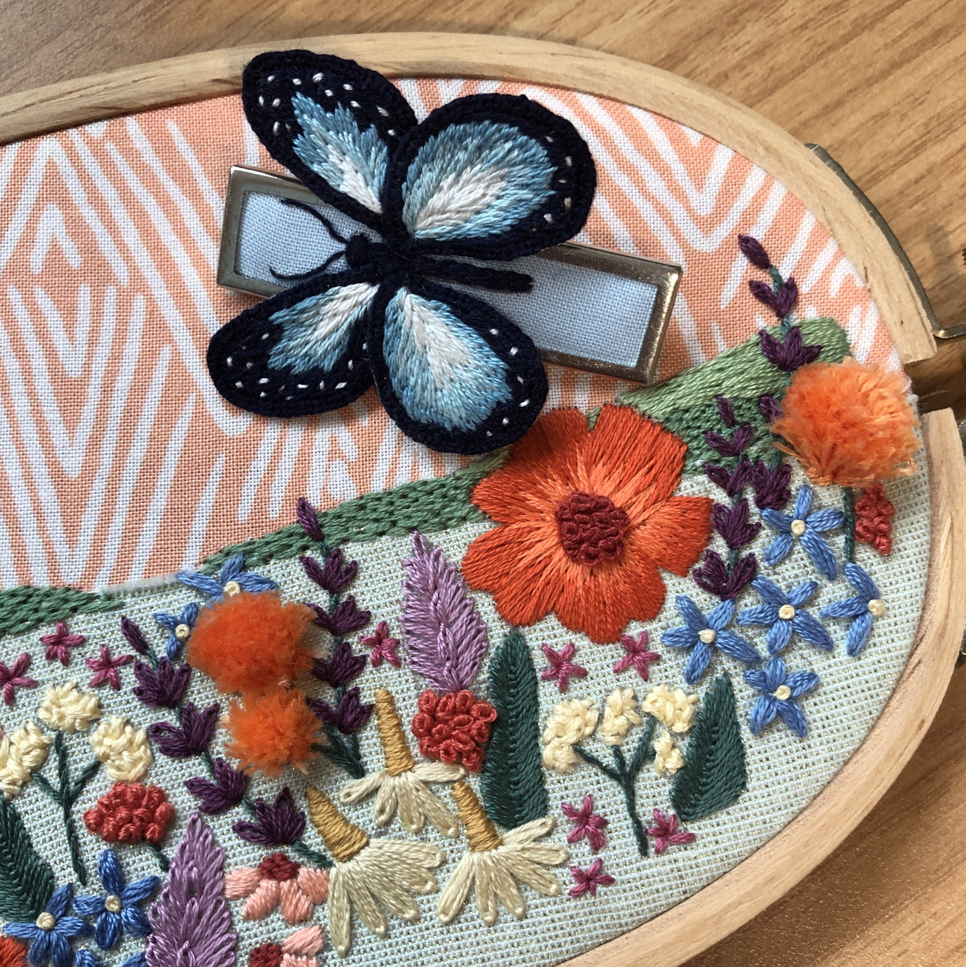 EMBROIDERY CLASS: Create a 3D Butterfly Pin