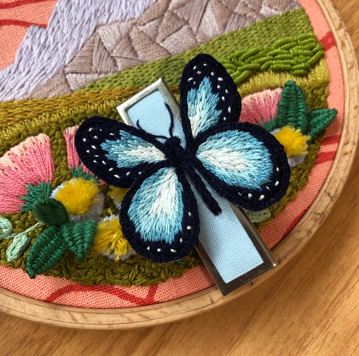 EMBROIDERY CLASS: Create a 3D Butterfly Pin