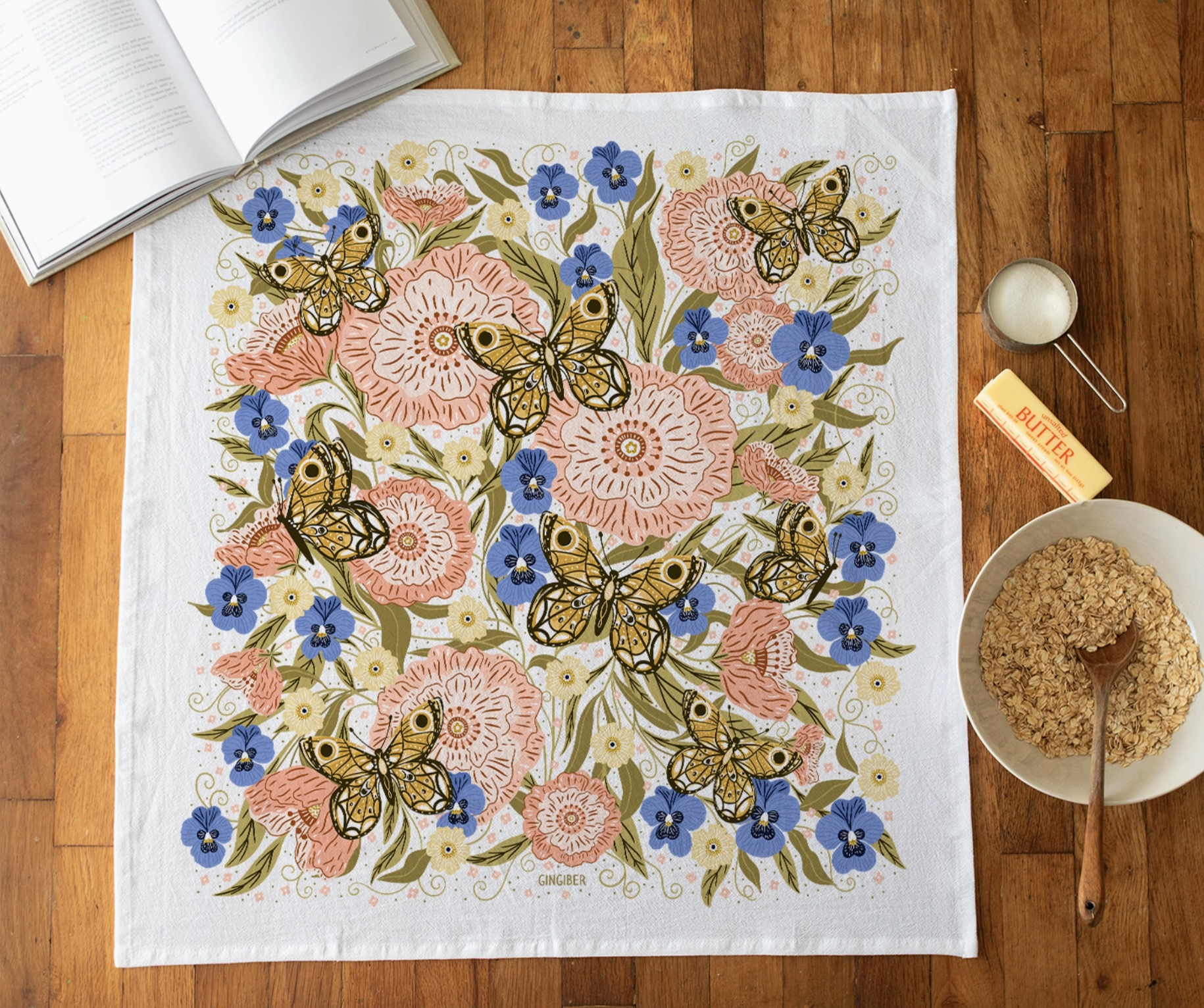 Kitchen Towel - Butterfly Blooms Limited Offer