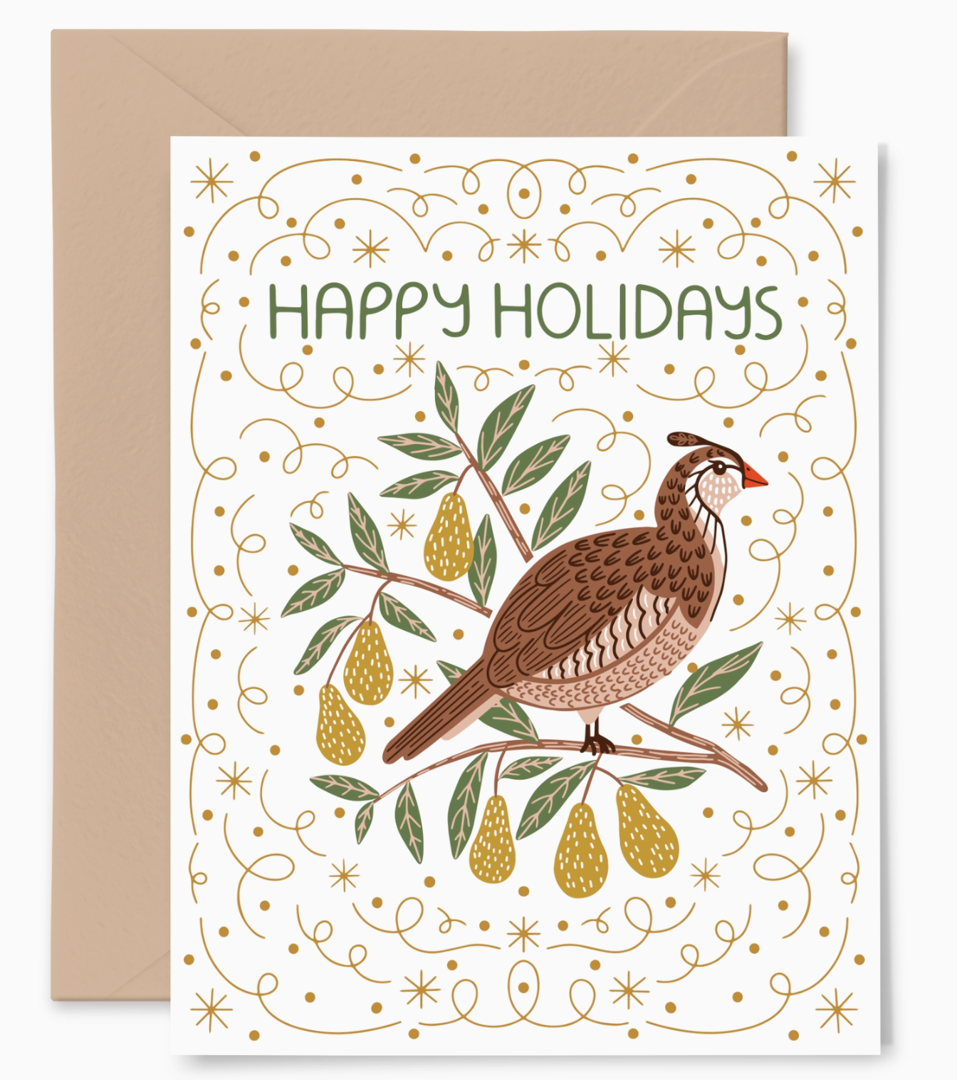 Card - Partridge Holiday Card