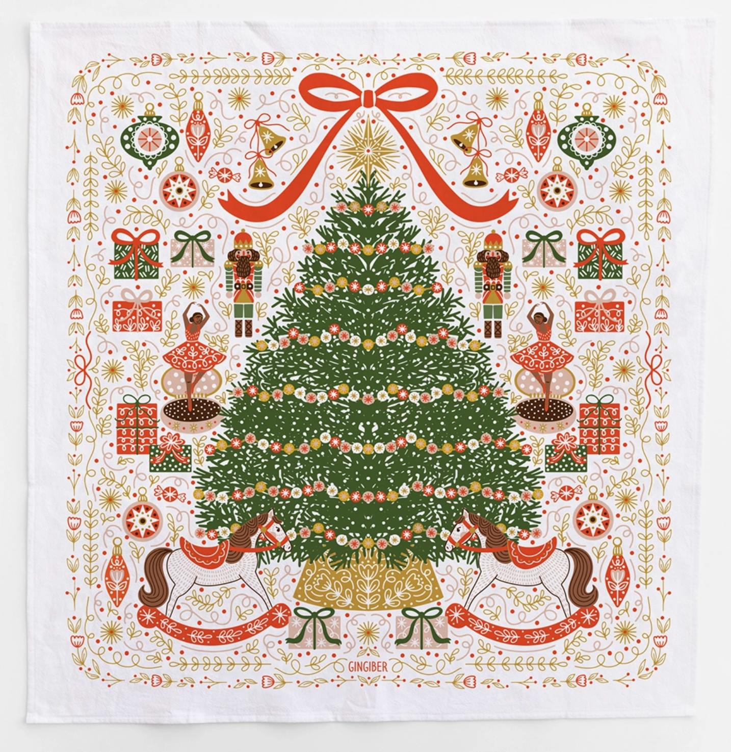 Kitchen Towel - Christmas Tree