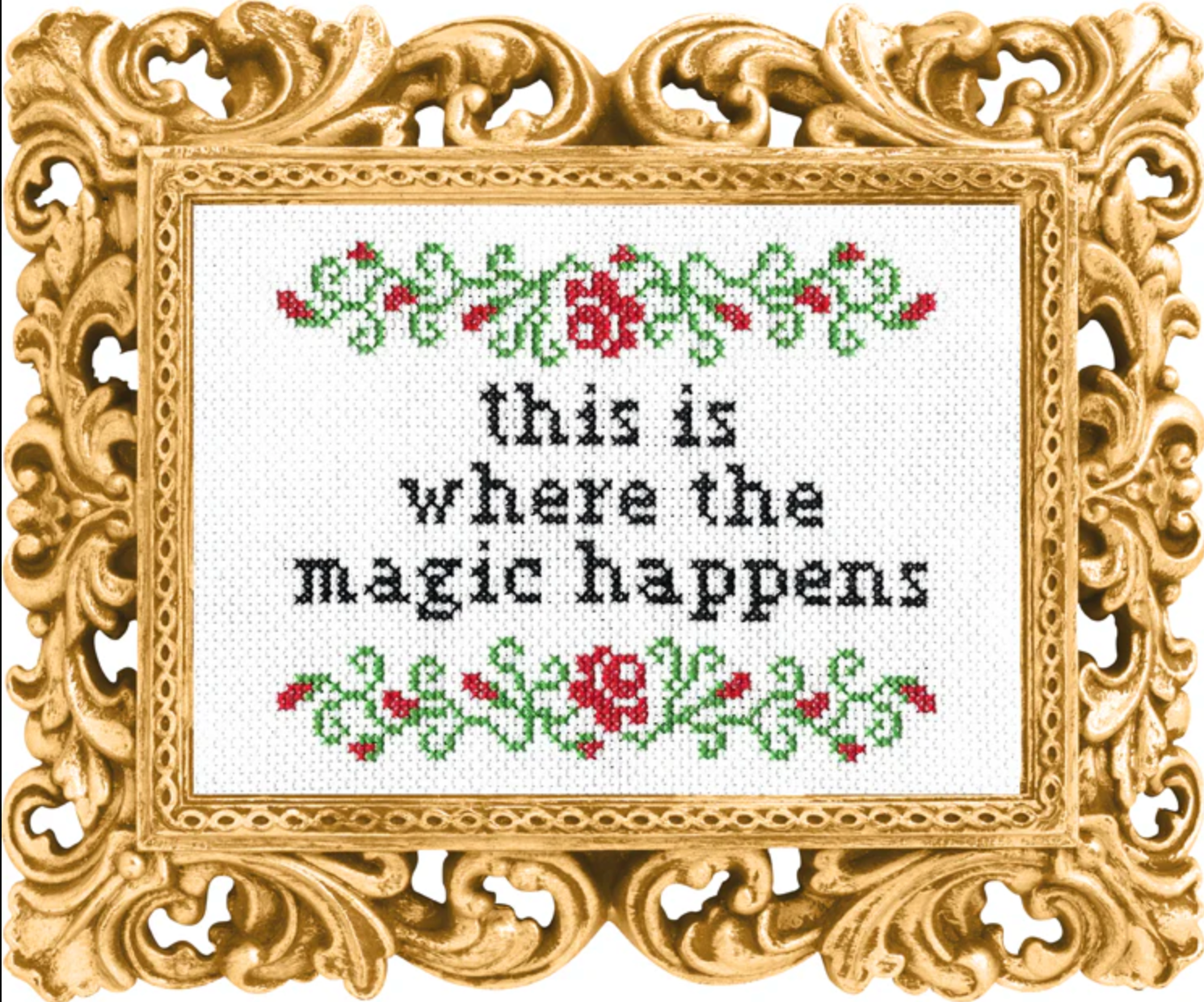 Cross Stitch Kit: This is Where the Magic Happens