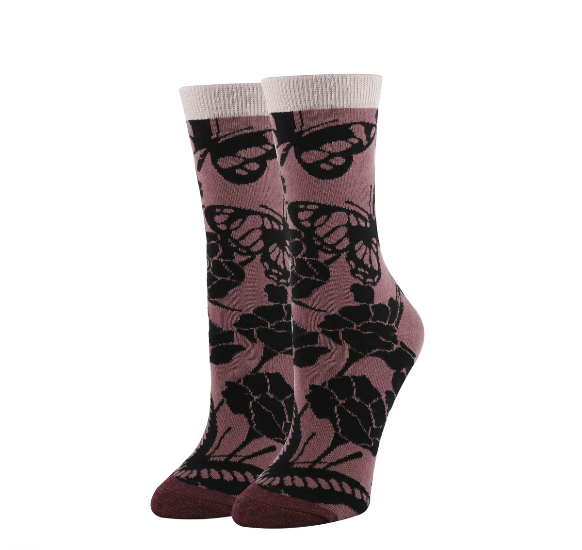 Sock - Small Crew: Blossom Print