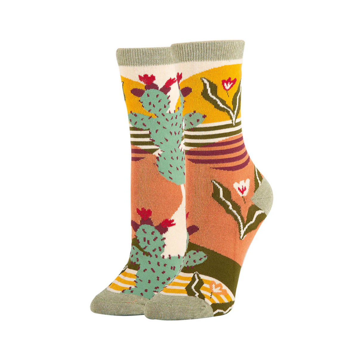 Sock - Small Crew: Sol de Cactus