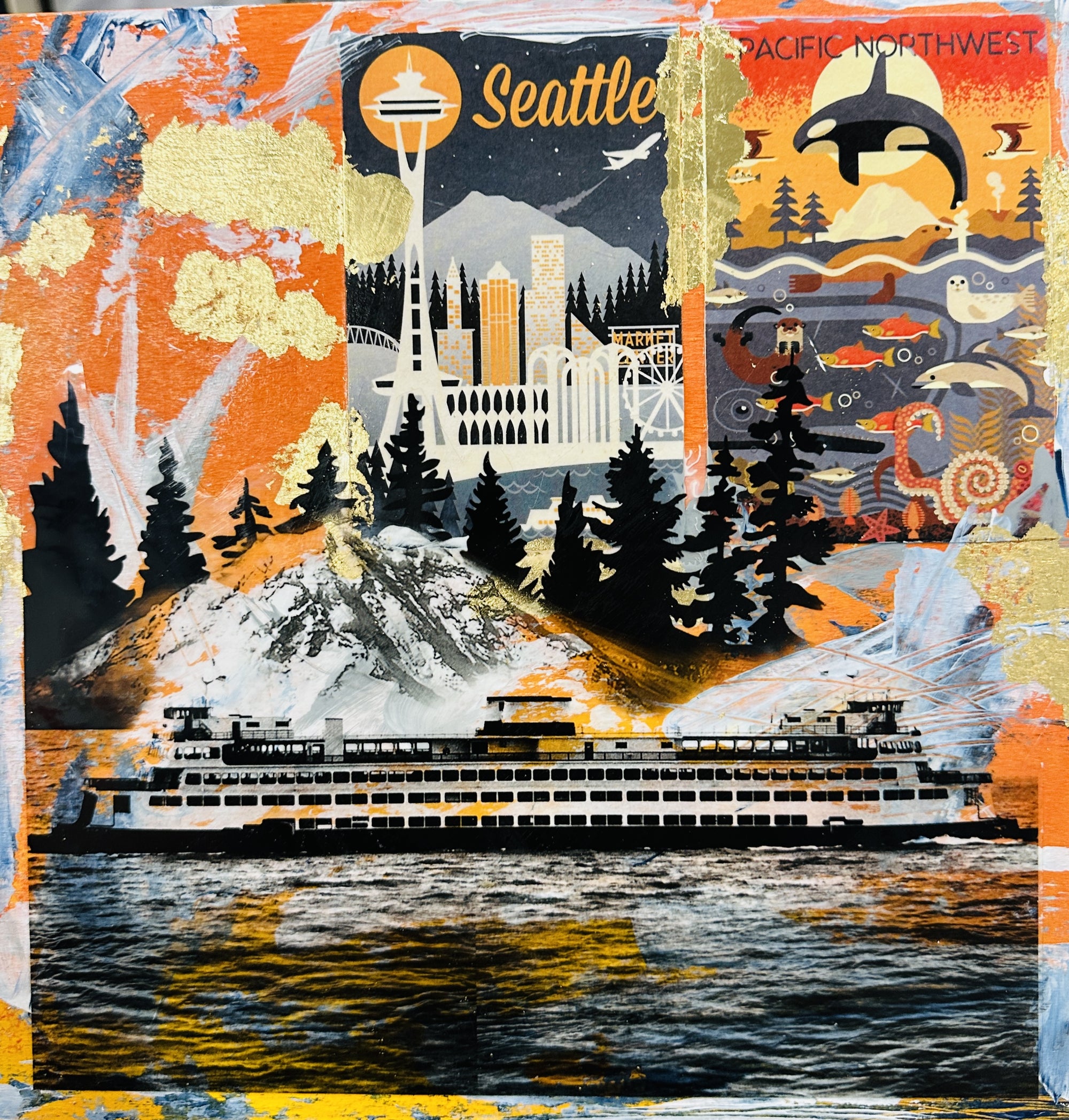 PAINTING CLASS: PNW Mixed Media Workshop