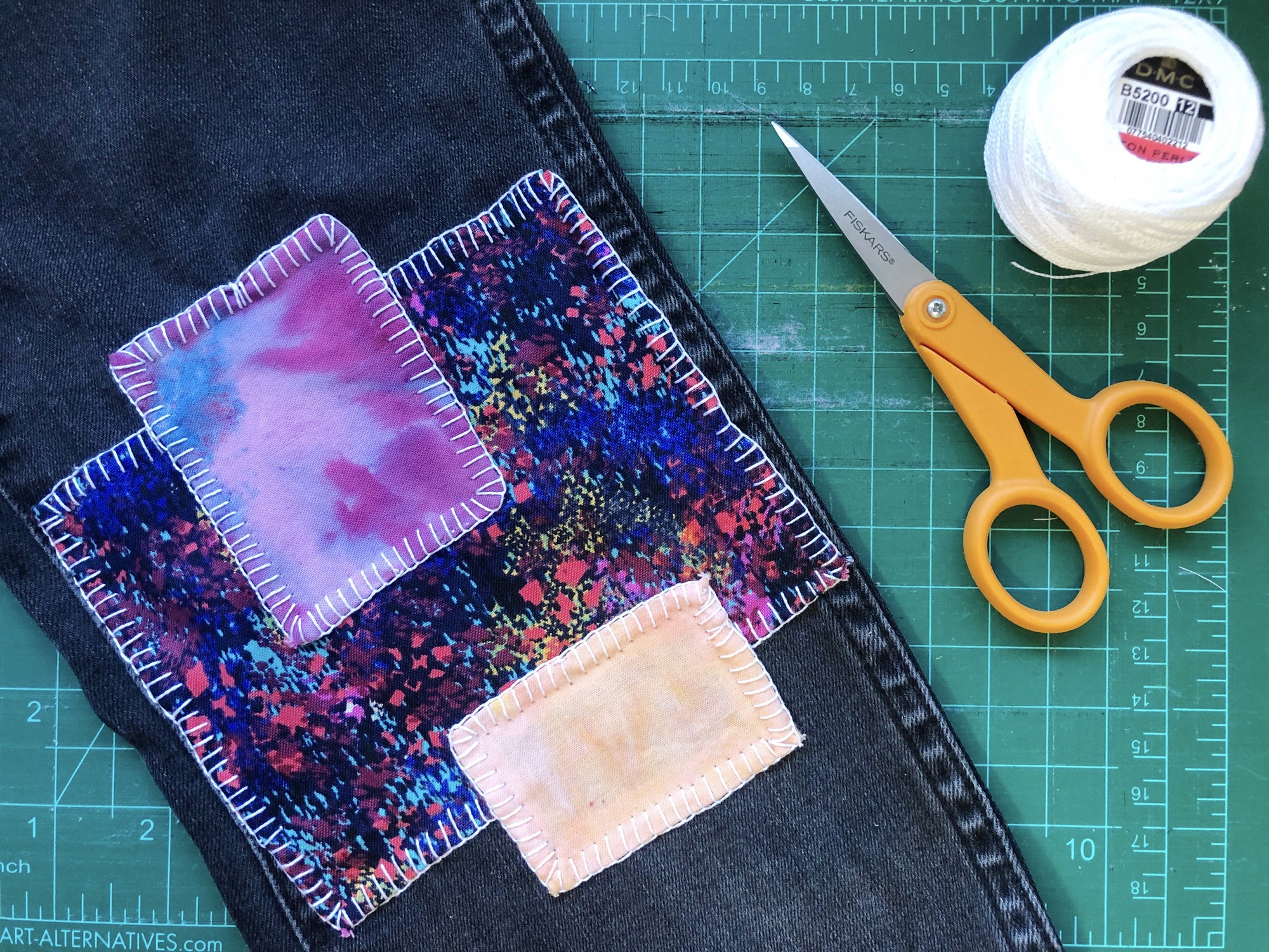 MENDING CLASS - Embroidered Patch Mends