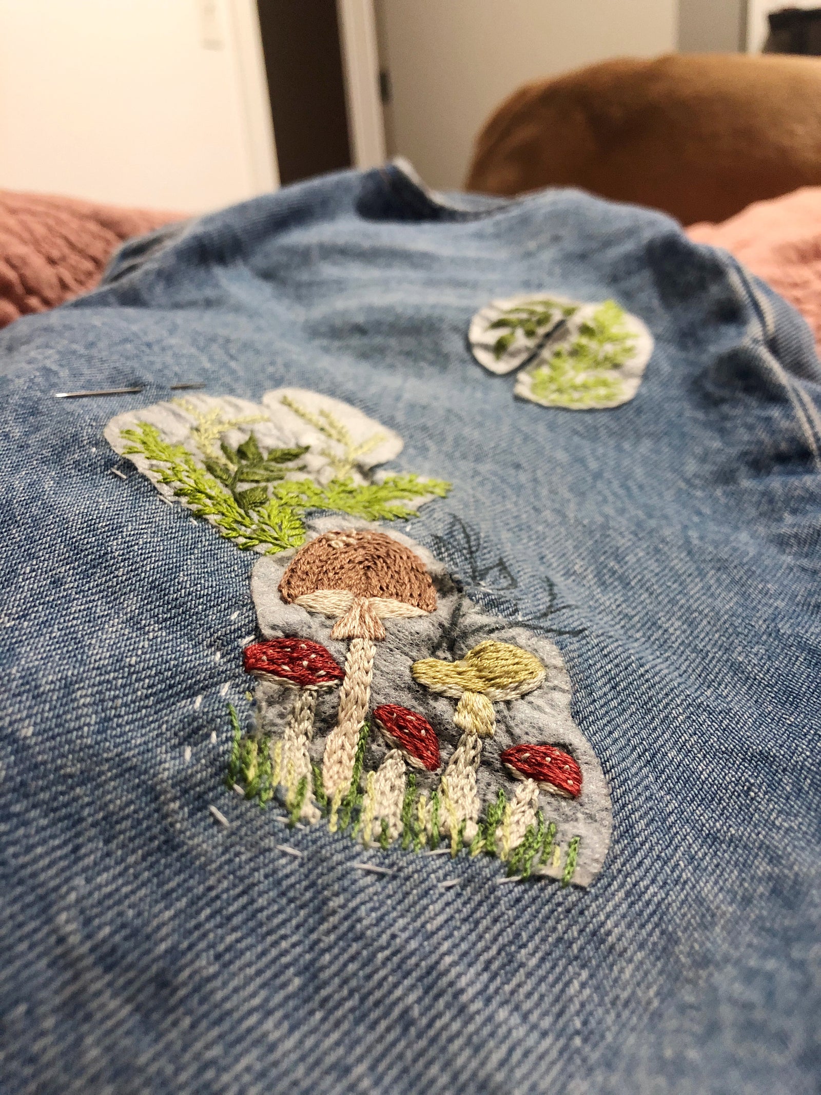 MENDING CLASS - Embroidered Patch Mends