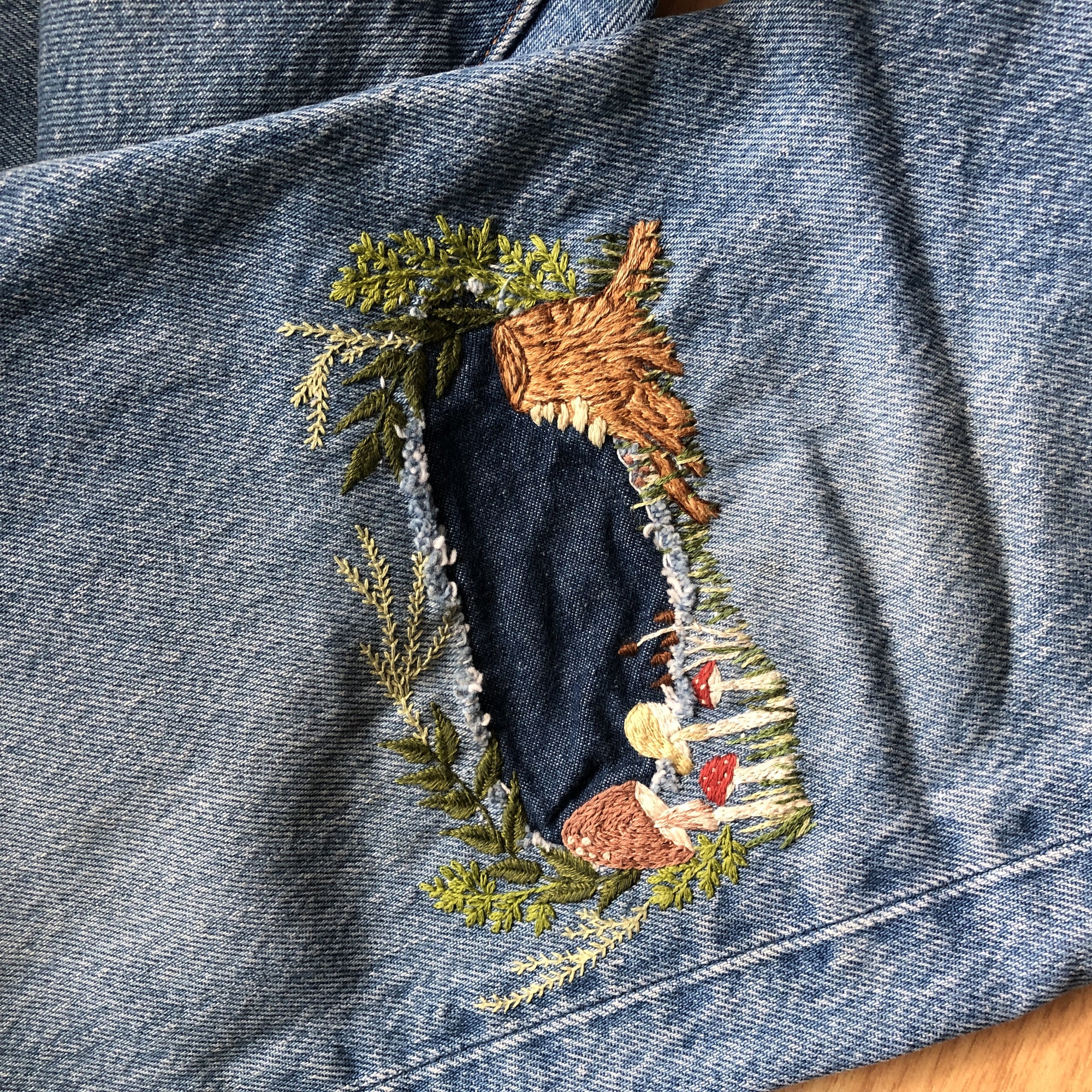 MENDING CLASS - Embroidered Patch Mends