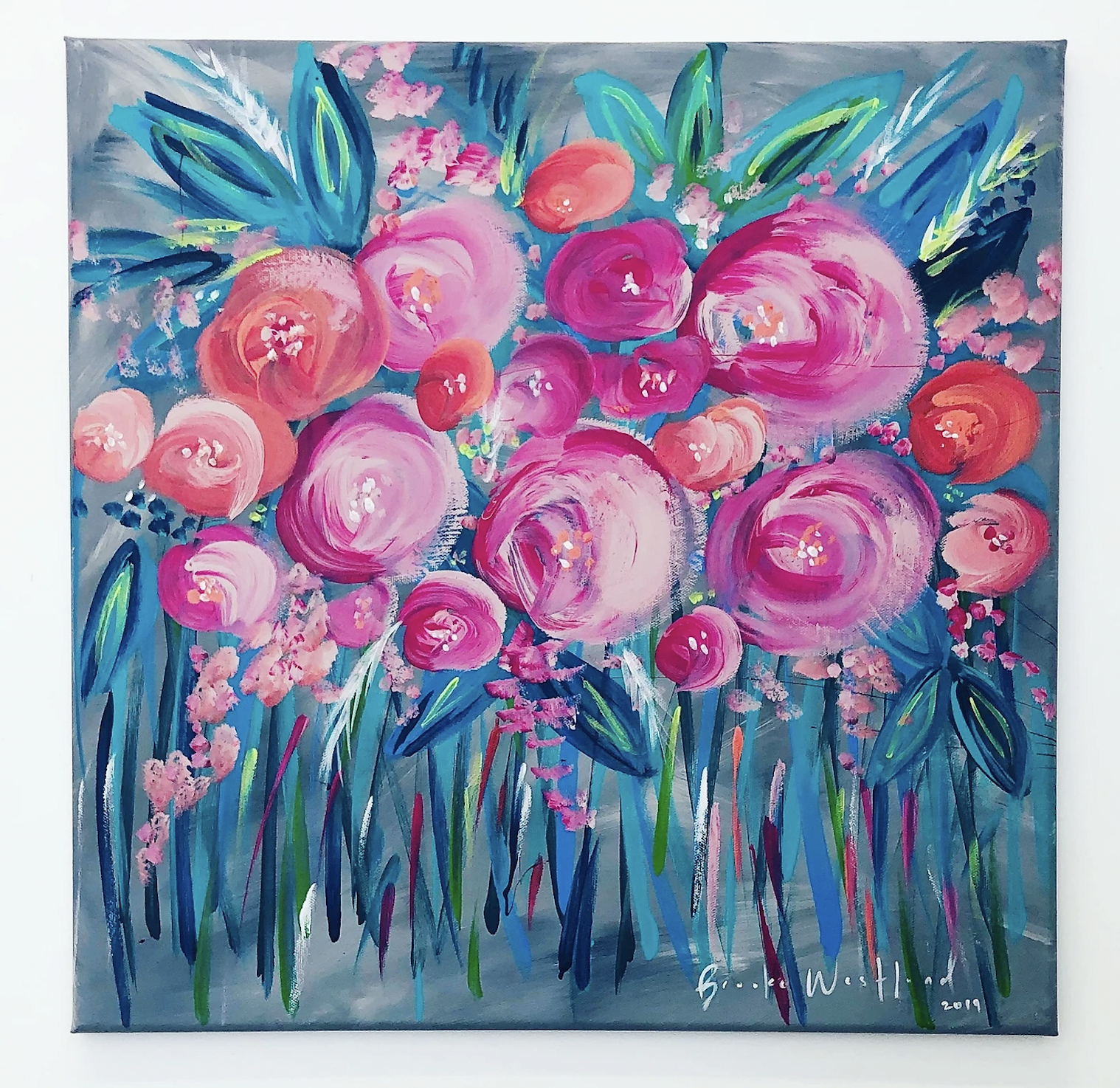 PAINTING CLASS: Floral Painting with Acrylics