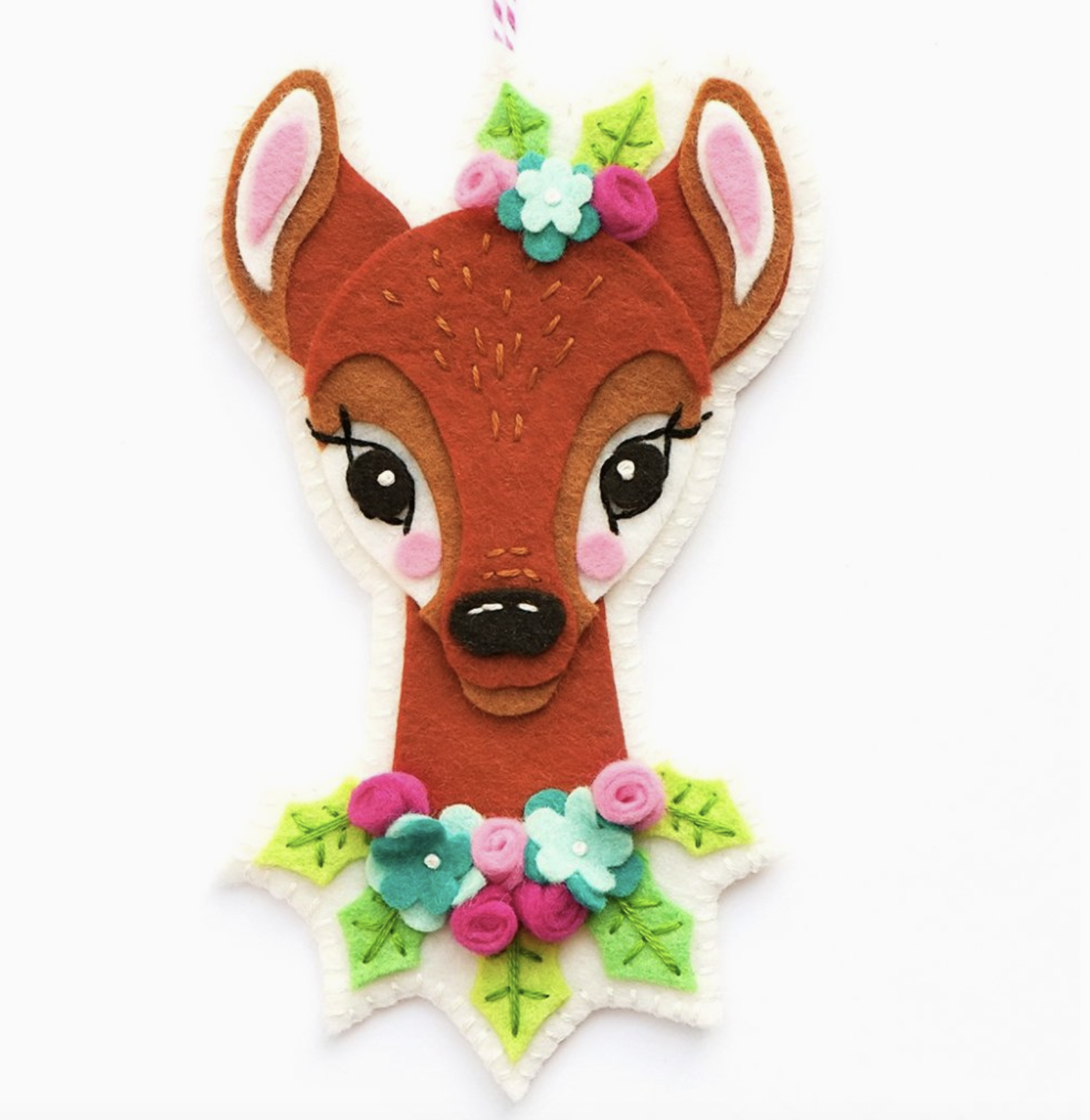 Sewing - Felt Ornament - Reindeer