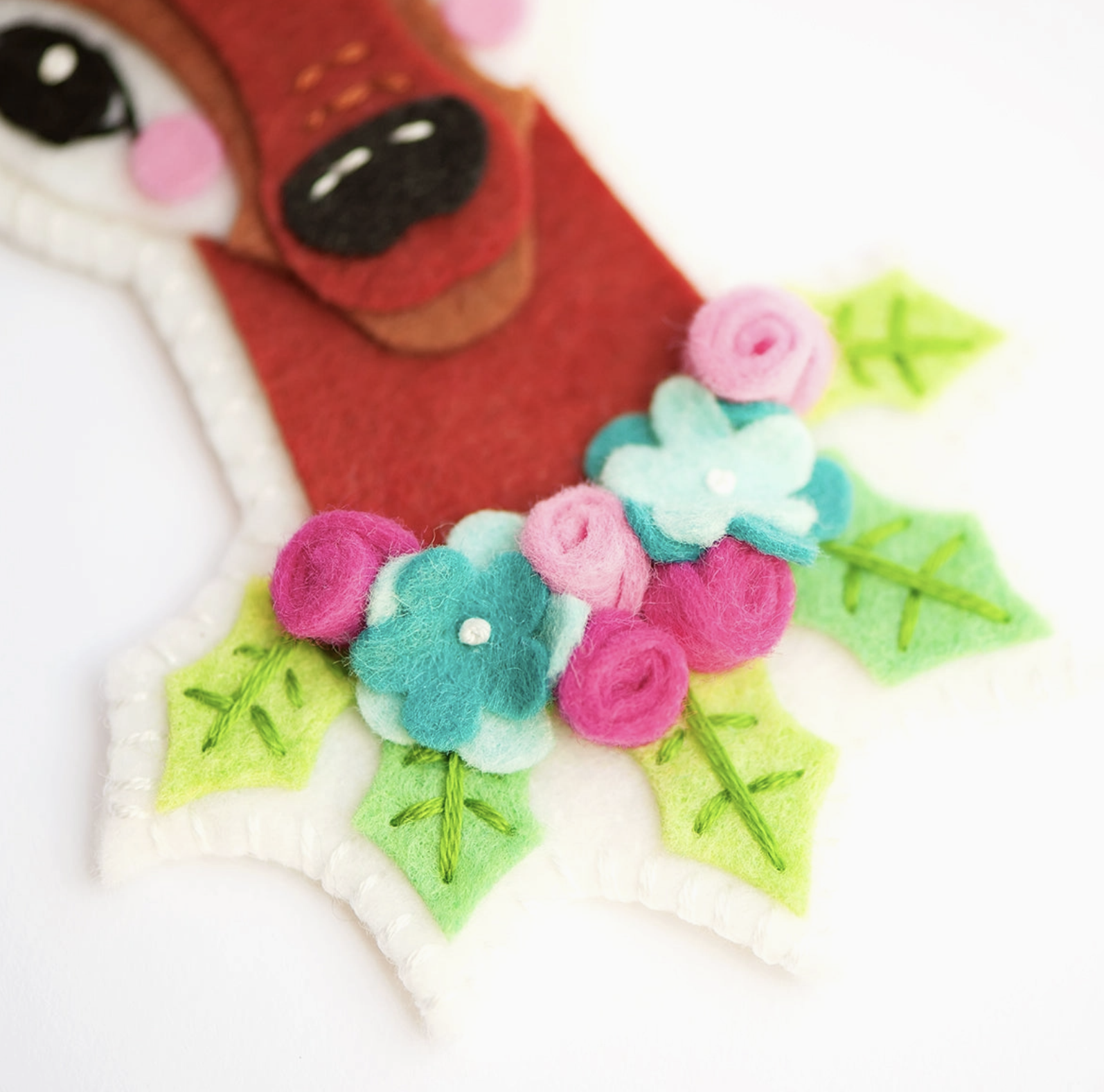 Sewing - Felt Ornament - Reindeer