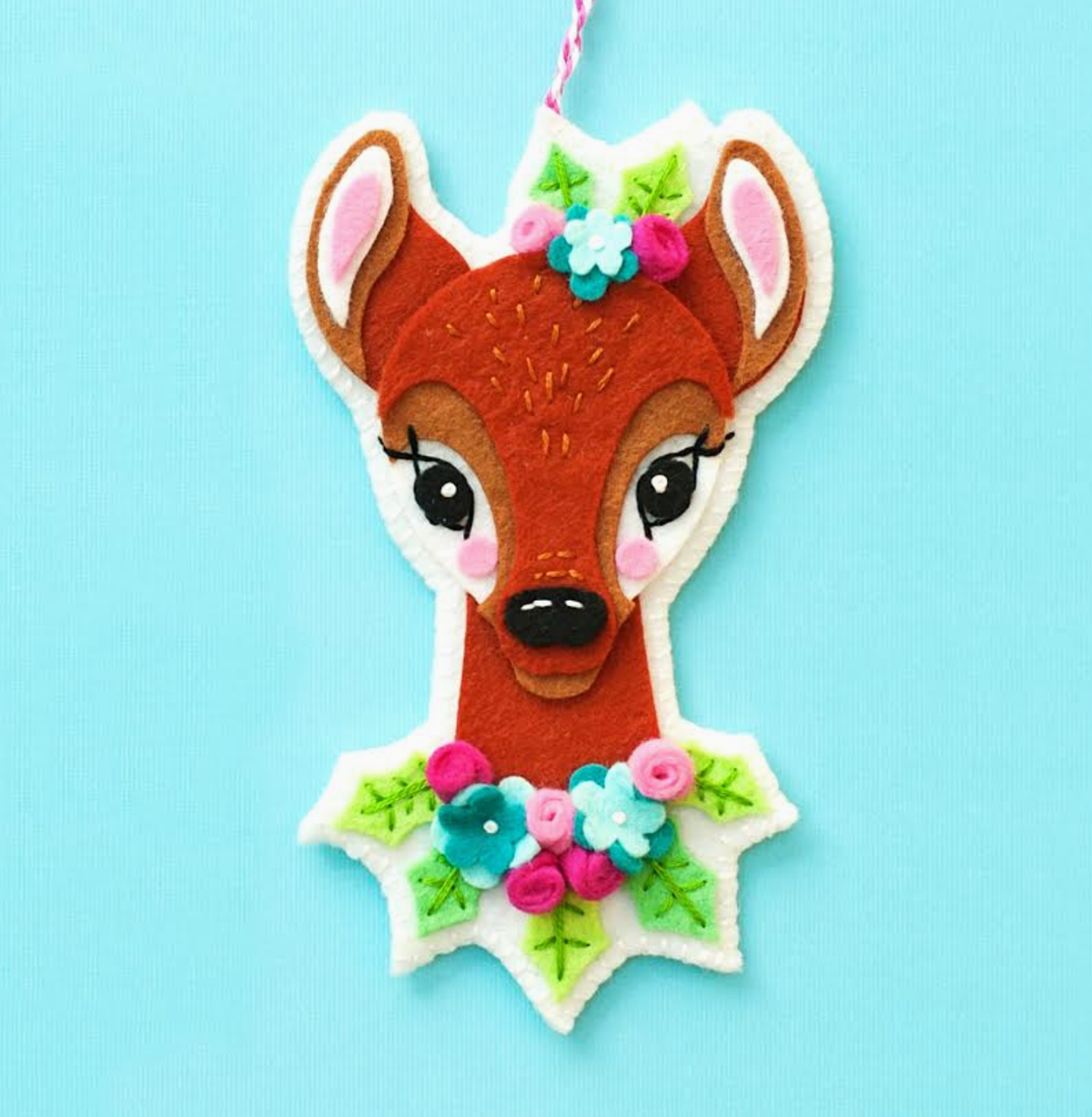 Sewing - Felt Ornament - Reindeer