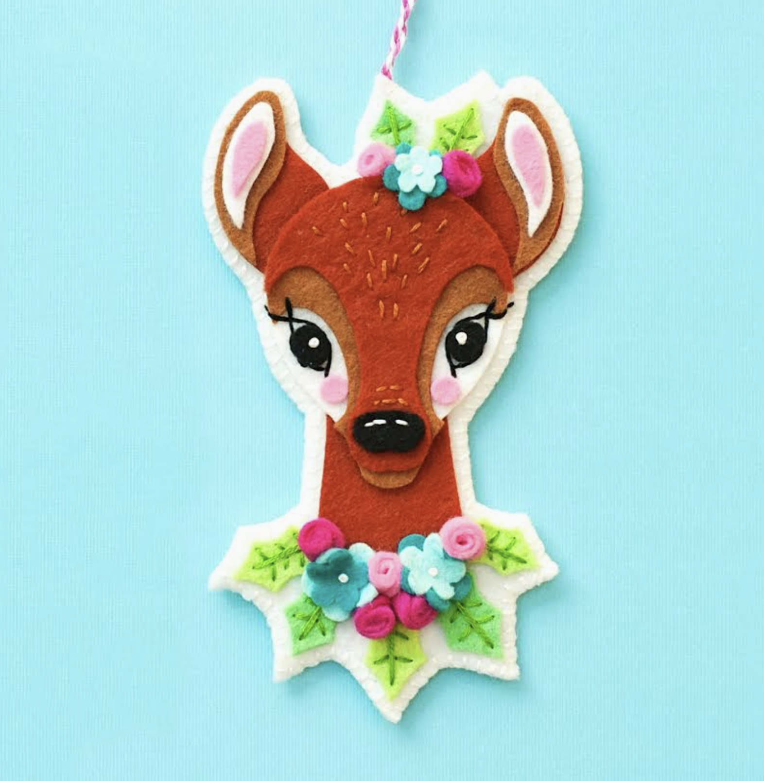 Sewing - Felt Ornament - Reindeer