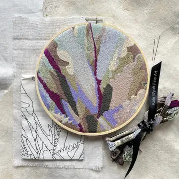 DIY - Embroidery - Agave