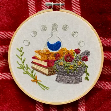 DIY - Embroidery - Witch's Apothecary