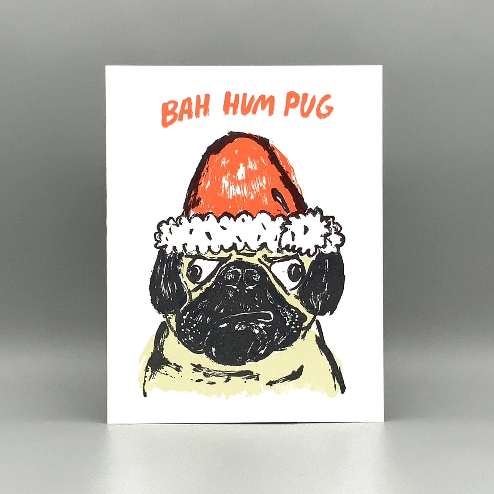 Card - Bah Hum Pug