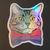 Sticker - Bi Pride Bowtie Kitty