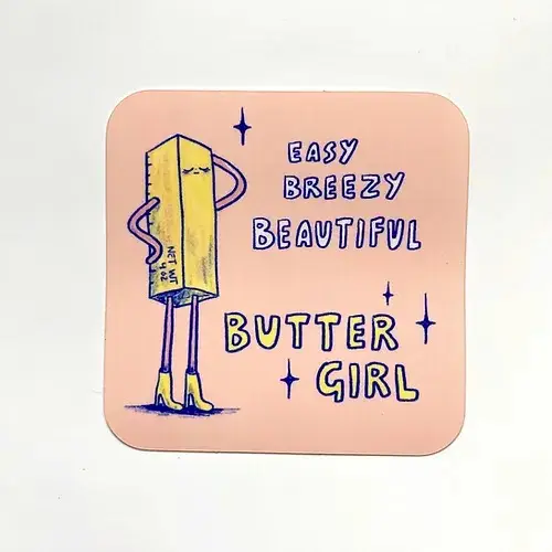 Sticker - Butter Girl