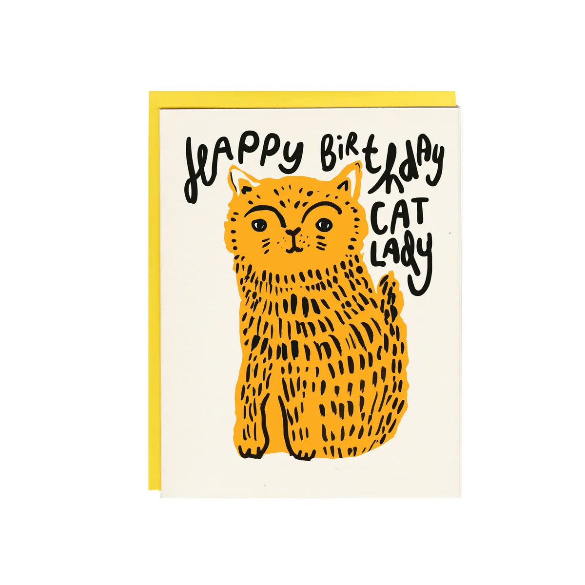 Card - Happy Birthday Cat Lady