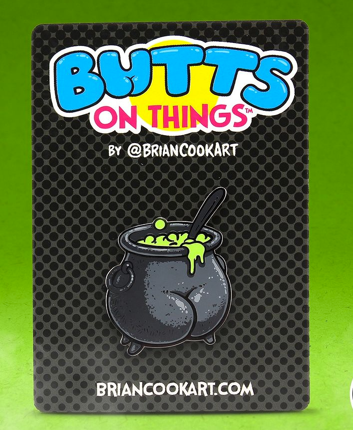 Enamel Pin - Cauldron Butt