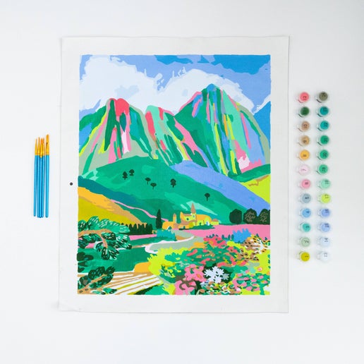 DIY - Paint Kit - Deluxe Dolomites (Paint Anywhere / Hebe Studio) Paint by Numbers
