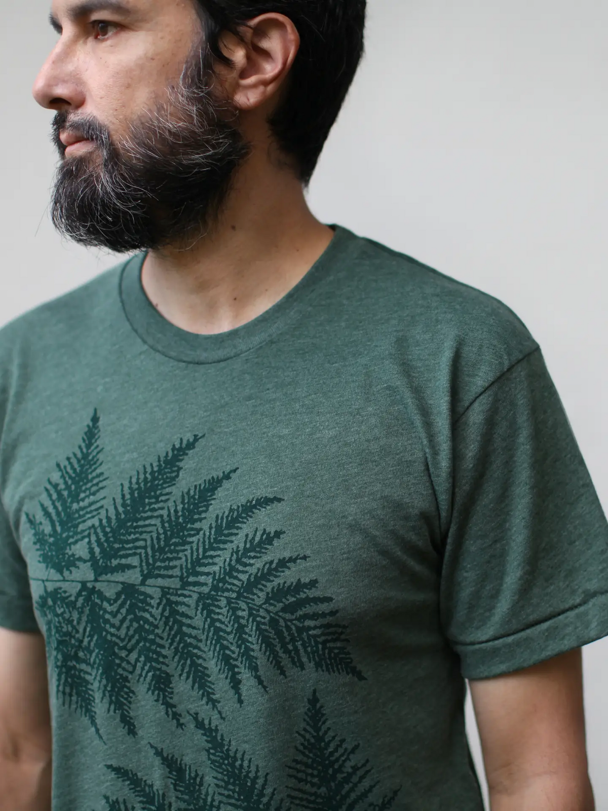 SALE Shirt - Crew - Fern Leaves - Unisex