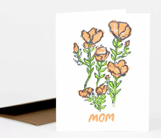 Card - Mother&#39;s Day Flowers