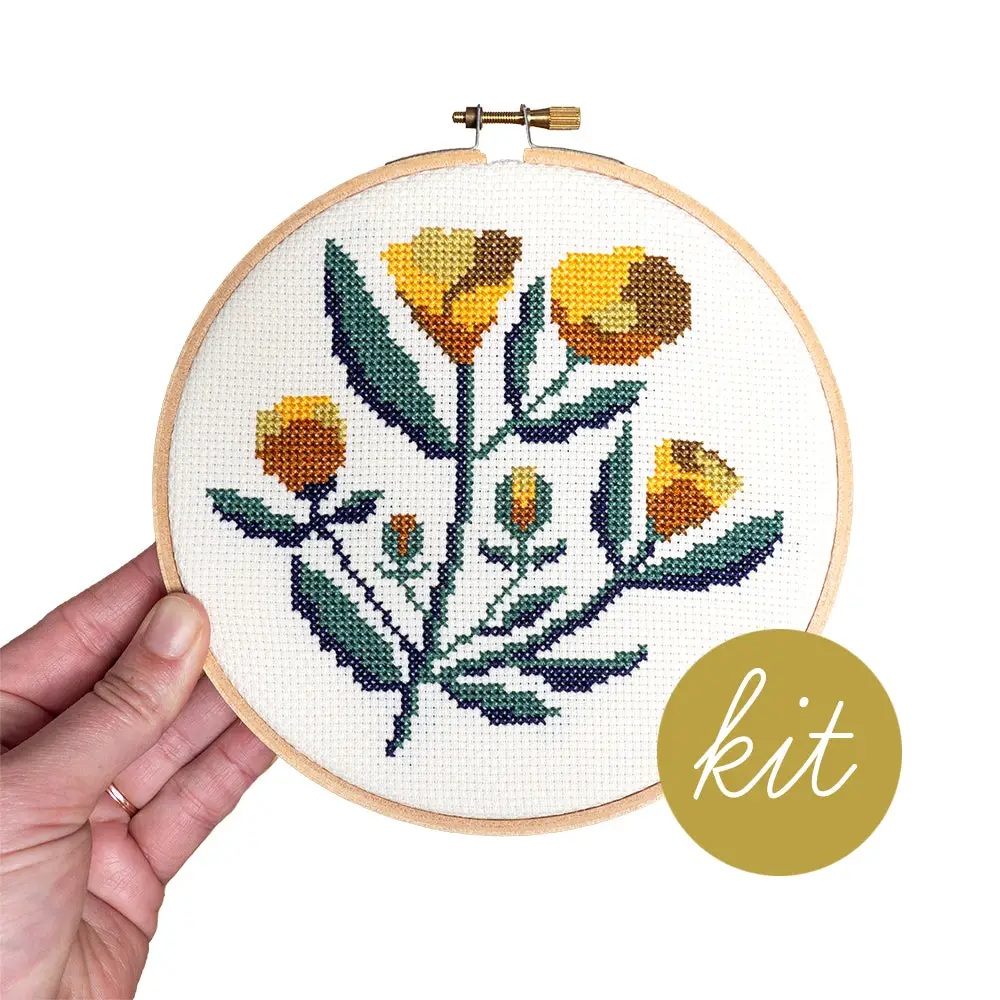 Cross Stitch Kit: Floweret