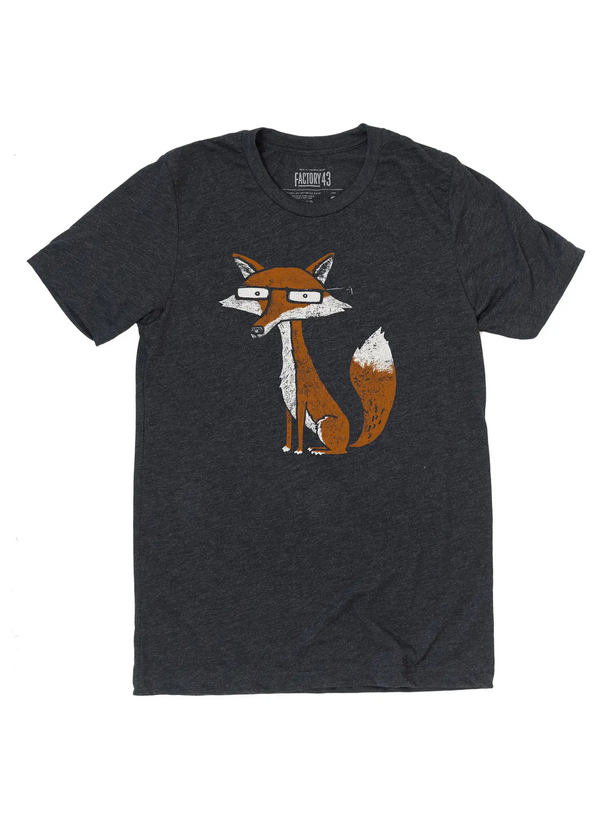 Shirt - Crew - Fox with Glasses