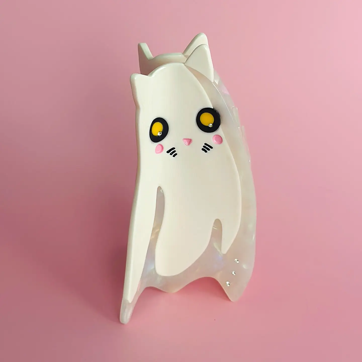 Hair Claw - Ghost Cat