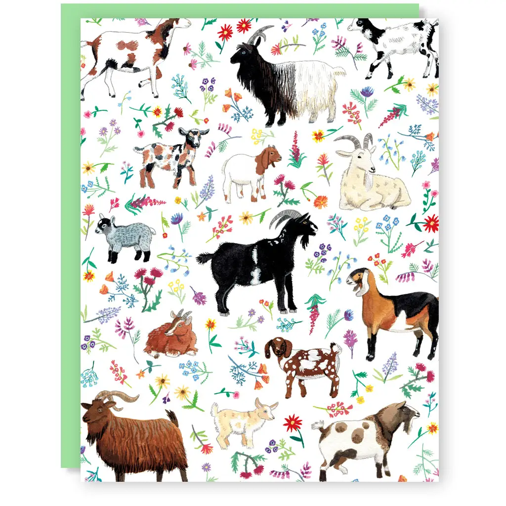 Card - Goats Galore