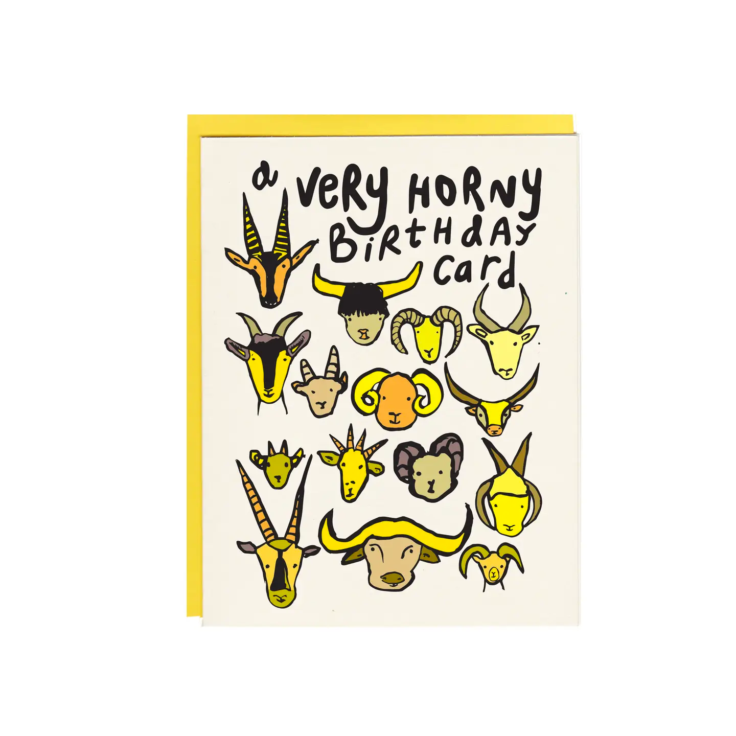 Card - A Very Horny Birthday Card