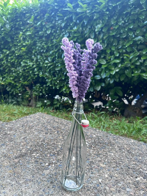 CROCHET CLASS: Simple Lavender Bouquet