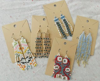 JEWELRY CLASS: Fringe Earrings Beading Workshop