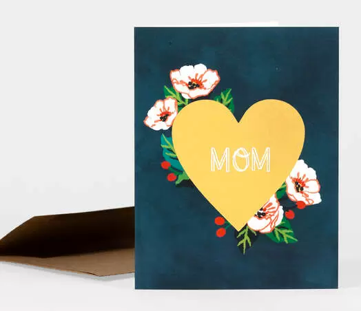 Card - Golden Heart Mom