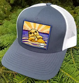 Hat - Trucker - Otter with Clam