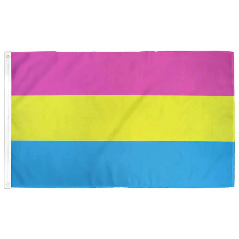 Flag - Pansexual Pride - 2&#39;x3&#39; Single Side with Grommets