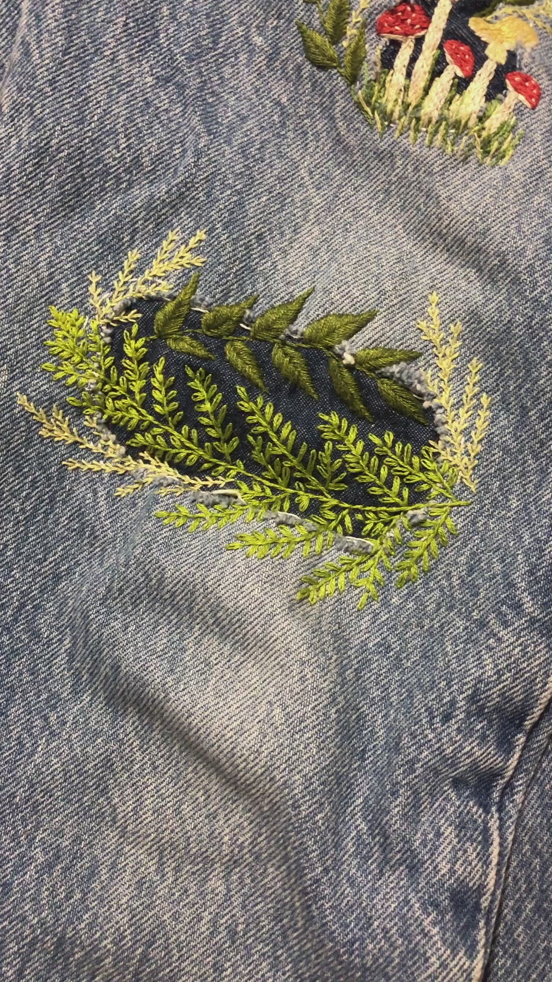 MENDING CLASS - Embroidered Patch Mends