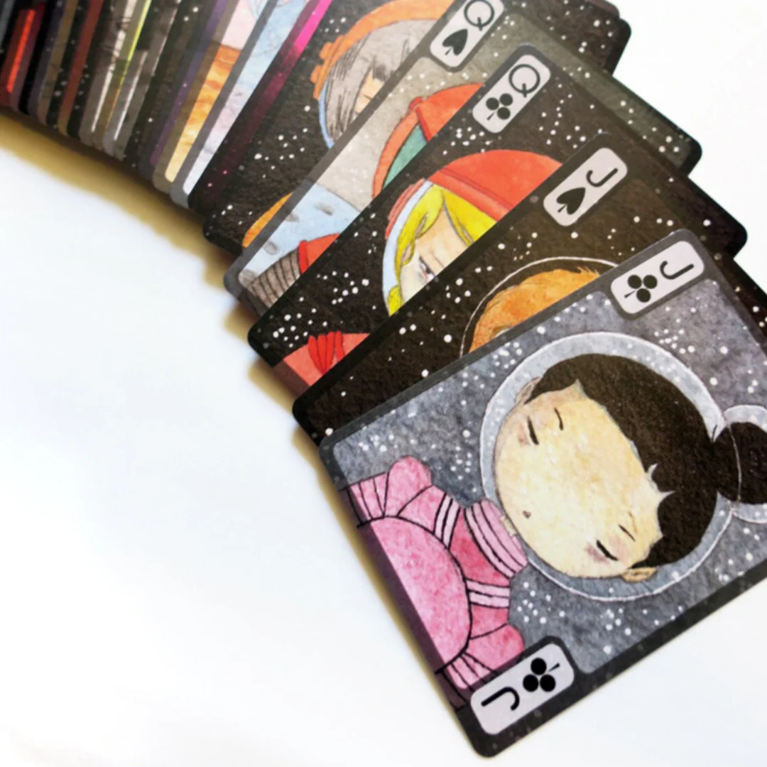 Playing Cards - Space Girl