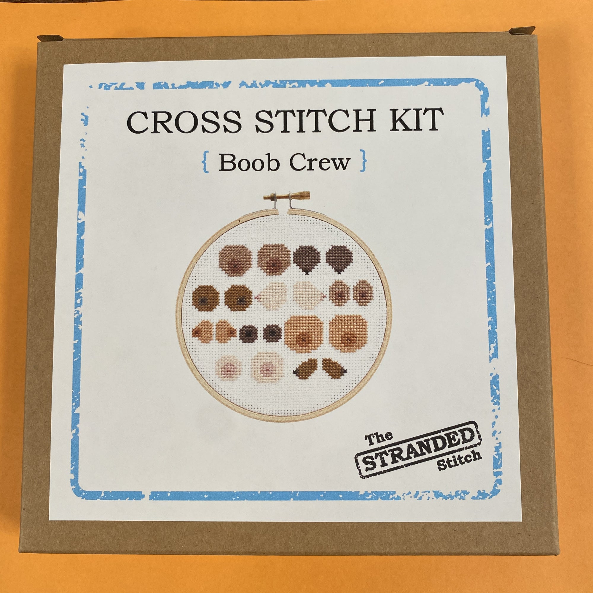 Cross Stitch Kit - Boob Crew