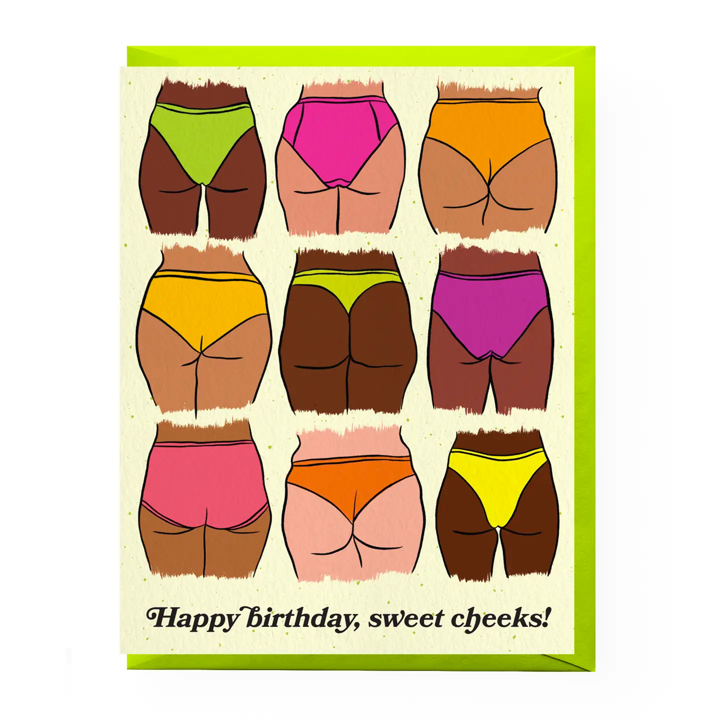 Card - Happy Birthday Sweet Cheeks