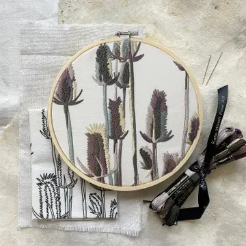 DIY - Embroidery - Thistle