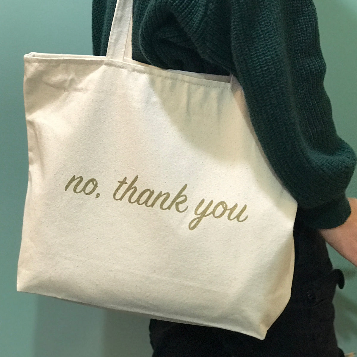 Tote Bag - No, Thank You