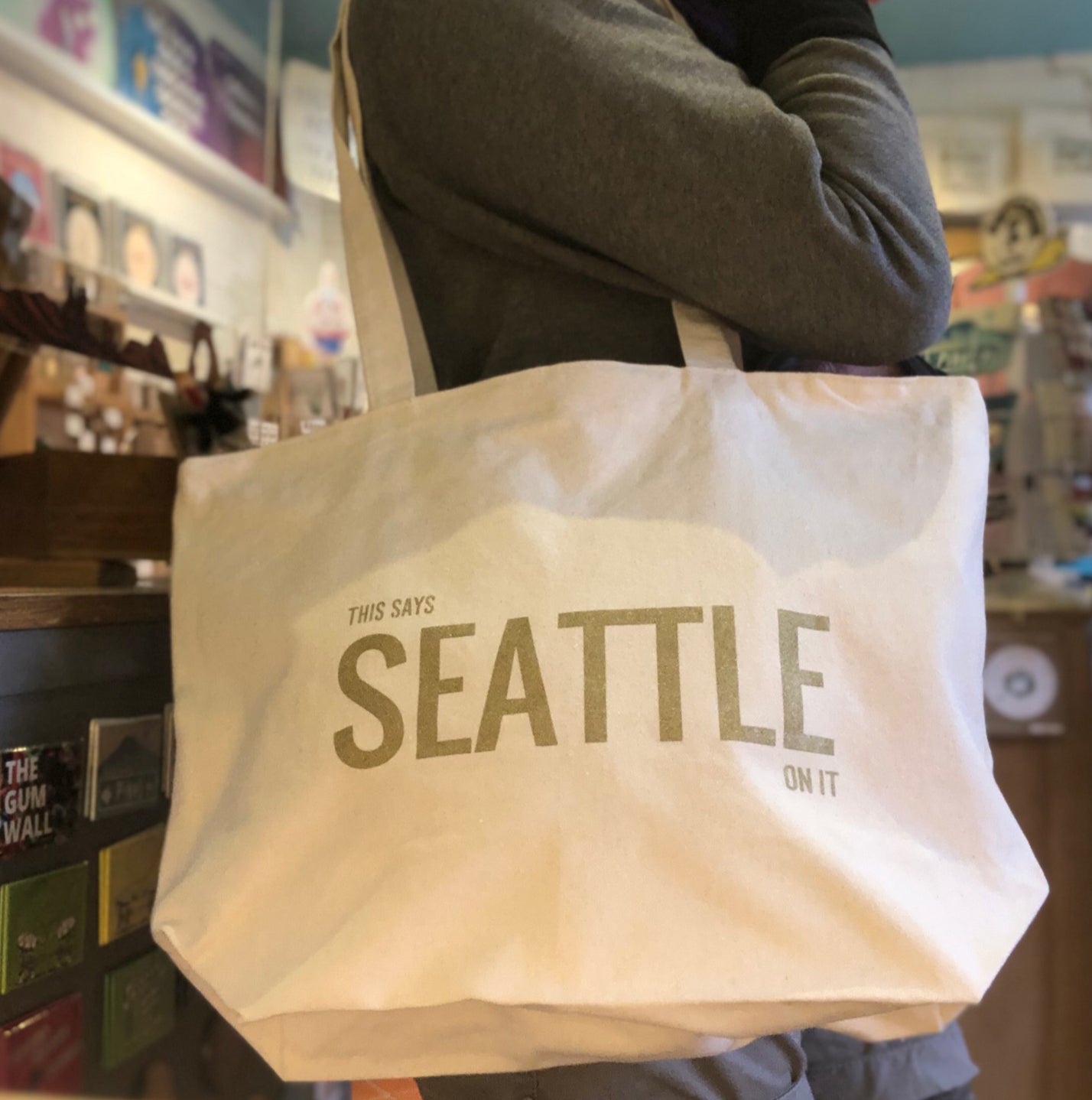 Tote Bag - This Says Seattle On It